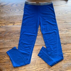 ICEBREAKER blue merino wool lightweight long johns/13-14 yrs
